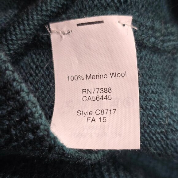 J. Crew Petite Forest Green SUper Soft Merino Wool Tunic Sweater Top - Picture 7 of 7